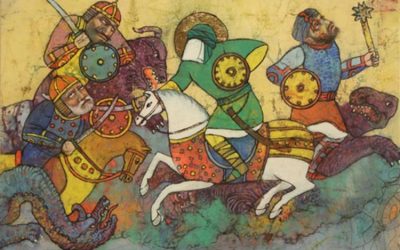 نمایشگاه «خورشید بر نیزه»